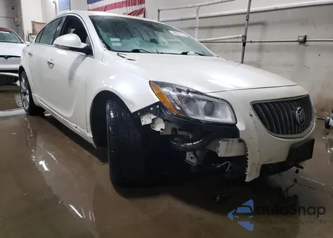2012 Buick Regal Gs from USA, damaged, VIN 2G4GV5GV3C9213948